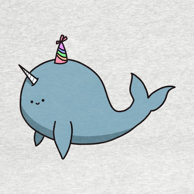 Party Narwhal by mollykay26